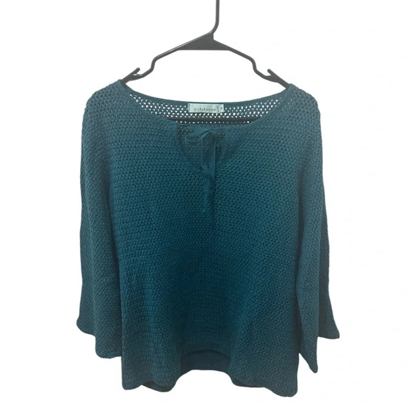 Cut Loose 100% Cotton Open Knit Top Size Medium - Picture 1 of 4